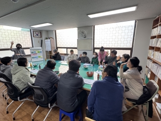 <첨단 자전거마을 찾아가는 사회적대화>